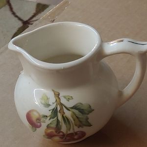 Vintage hand-painted pitcher